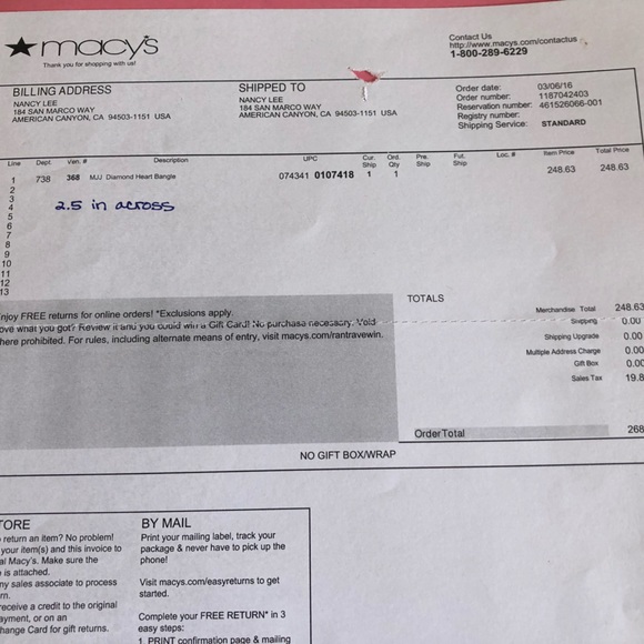 Diamond Heart Bangle-Sterling Silver.  Purchased from Macys. - Picture 3 of 3